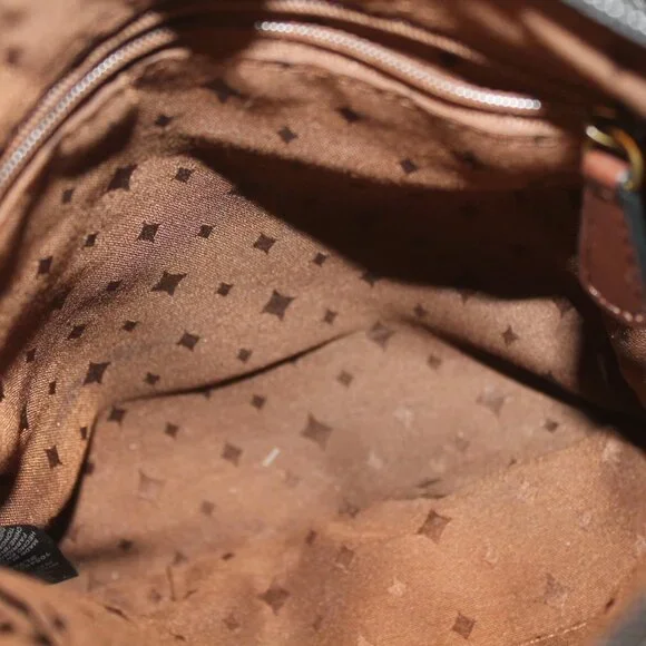 Vintage Fossil Black Leather Small Handbag - Picture 3 of 3